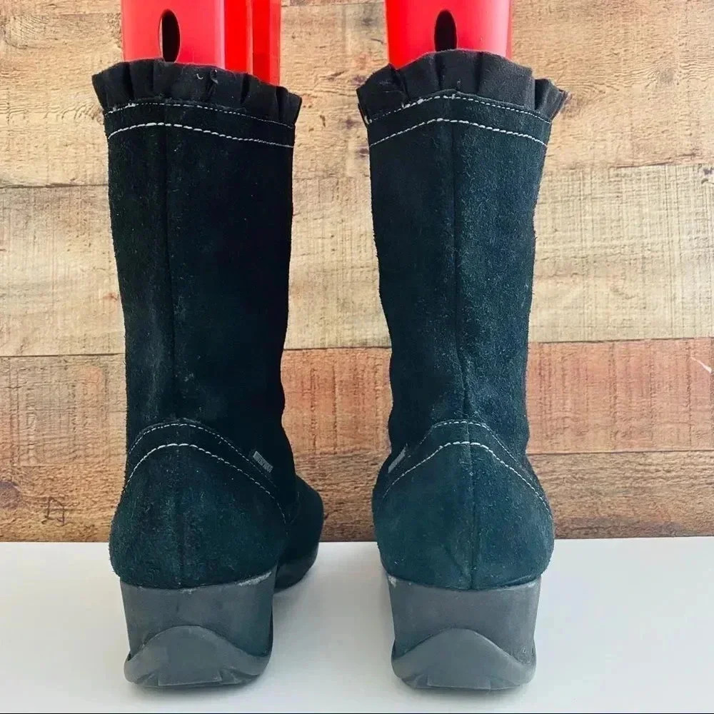 Sporto Abbey Mid Calf Waterproof Suede Boots - Picture 4 of 7
